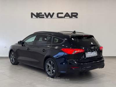 Ford Focus 1.0 EcoBoost 125cv ST Line Nero usata Caresanablot