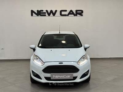Ford Fiesta 1.5 TDCi 75CV Titanium Bianco usata Caresanablot