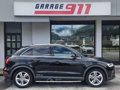 Audi Q3 Q3 I 2015 2.0 tdi Sport Edition quattro 184cv Led Navi Telecamera Pedane Tetto Panoramico Gancio Nero usata San Michele all'Adige
