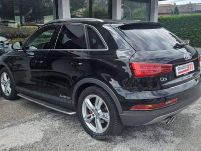 Audi Q3 Q3 I 2015 2.0 tdi Sport Edition quattro 184cv Led Navi Telecamera Pedane Tetto Panoramico Gancio Nero usata San Michele all'Adige