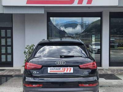 Audi Q3 Q3 I 2015 2.0 tdi Sport Edition quattro 184cv Led Navi Telecamera Pedane Tetto Panoramico Gancio Nero usata San Michele all'Adige