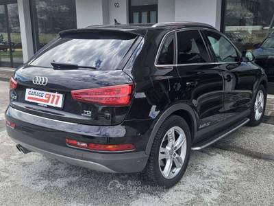 Audi Q3 Q3 I 2015 2.0 tdi Sport Edition quattro 184cv Led Navi Telecamera Pedane Tetto Panoramico Gancio Nero usata San Michele all'Adige
