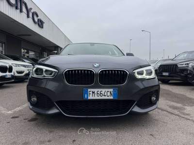 BMW Serie 1 118d 118 118d Msport 5p EURO 6 Grigio usata Lallio