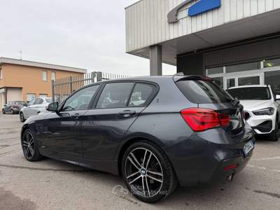 BMW Serie 1 118d 118 118d Msport 5p EURO 6 Grigio usata Lallio