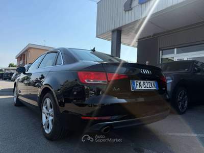 Audi A4 A4 2.0 tdi/BERLINA / EURO 6 150cv Nero usata Lallio
