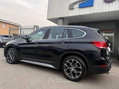 BMW X1 X1 xdrive18d xLine Plus auto Nero usata Lallio