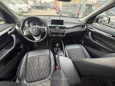 BMW X1 X1 xdrive18d xLine Plus auto Nero usata Lallio