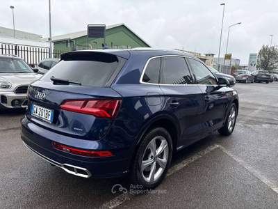 Audi Q5 2.0 tfsi e S line Plus quattro 367cv s-tronic Blu/Azzurro usata Lallio