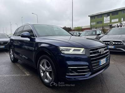 Audi Q5 2.0 tfsi e S line Plus quattro 367cv s-tronic Blu/Azzurro usata Lallio