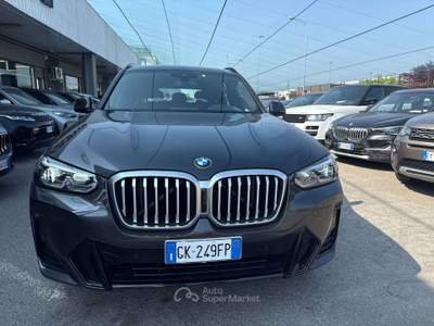 BMW X3 X3 xdrive20d mhev 48V Msport auto Grigio usata Lallio