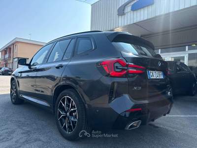 BMW X3 X3 xdrive20d mhev 48V Msport auto Grigio usata Lallio