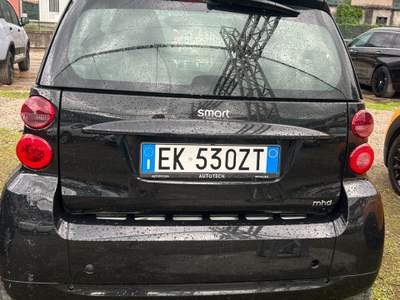 Smart ForTwo Fortwo 1.0 mhd Pure 71cv FL Nero usata BRESCIA