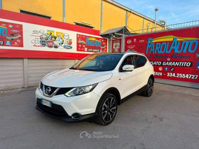 Nissan Qashqai 110cv Tekna - 2014 Bianco usata Giugliano in Campania