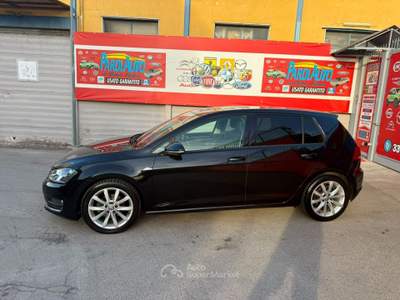 Volkswagen Golf 7 1.6 tdi 105cv BlueMotion - 2014 Nero usata Giugliano in Campania