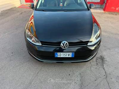 Volkswagen Golf 7 1.6 tdi 105cv BlueMotion - 2014 Nero usata Giugliano in Campania