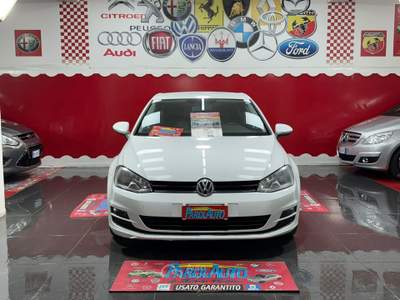 Volkswagen Golf 7 1.6 tdi 105cv BlueMotion -2014 Bianco usata Giugliano in Campania