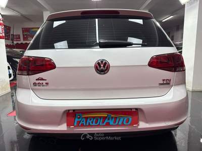 Volkswagen Golf 7 1.6 tdi 105cv BlueMotion -2014 Bianco usata Giugliano in Campania