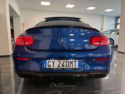 Mercedes-Benz Classe C d Auto 4Matic Coupé Premium Plus Blu/Azzurro usata Villa Carcina