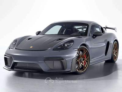 Porsche Cayman 718 GT4 RS_Pack Weissach_Lift Anteriore_Disponibile Grigio usata Grandate
