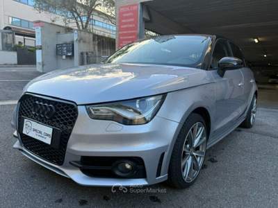 Audi A1 90cv. S-Line Sport "Automatica" Argento usata Formello