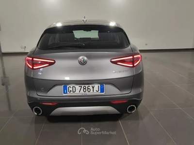 Alfa Romeo Stelvio ALFA STELVIO 2.2 T BUSINESS Q4 190CV AUTO Stelvio 2.2 t Business Q4 190cv auto Argento usata Roma