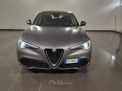 Alfa Romeo Stelvio ALFA STELVIO 2.2 T BUSINESS Q4 190CV AUTO Stelvio 2.2 t Business Q4 190cv auto Argento usata Roma