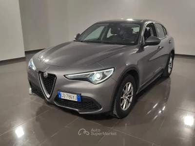 Alfa Romeo Stelvio ALFA STELVIO 2.2 T BUSINESS Q4 190CV AUTO Stelvio 2.2 t Business Q4 190cv auto Argento usata Roma