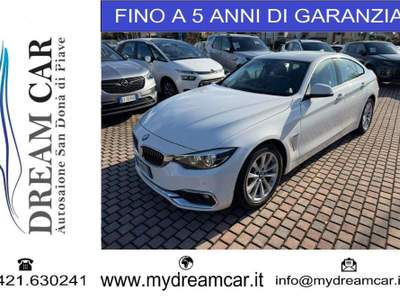 BMW Serie 4 420d 420 d GranCoupé Luxury line Bianco usata San Donà di Piave
