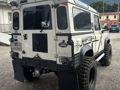 Land Rover Defender 90 2.5 td Hard Top Bianco usata BRESCIA