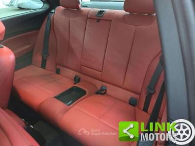 BMW Serie 2 220i 220 i Coupé Msport  GARANZIA INCLUSA Nero usata Seregno
