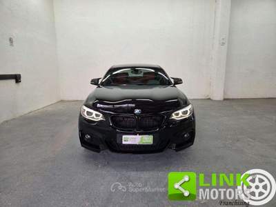 BMW Serie 2 220i 220 i Coupé Msport  GARANZIA INCLUSA Nero usata Seregno