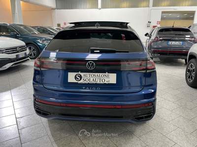 Volkswagen Taigo DSG R-Line Black Telec. Blu/Azzurro usata Gozzano