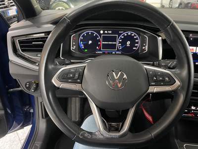 Volkswagen Taigo DSG R-Line Black Telec. Blu/Azzurro usata Gozzano