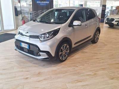 Kia Picanto Picanto 1.0 TGDi 12V 5 porte X Line Argento usata Piacenza