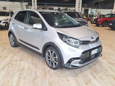 Kia Picanto Picanto 1.0 TGDi 12V 5 porte X Line Argento usata Piacenza