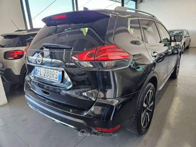 Nissan X-Trail 2.0 dci Tekna 4wd 7 POSTI /TETTO/PELLE Nero usata Martinengo