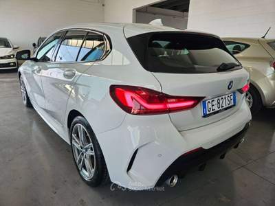 BMW Serie 1 118d 118 Serie 1 F40 118d Msport auto KM CERTIFICATI Bianco usata Martinengo