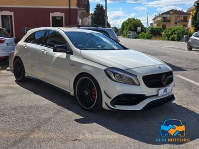 Mercedes-Benz Classe A AMG 381cv 4Matic 7G-DCT my16 Bianco usata vicenza