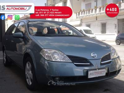 Nissan Primera NISSAN PRIMERA 1.8 16V CAT SW TEKNA Unicoproprietario Blu/Azzurro usata Torino