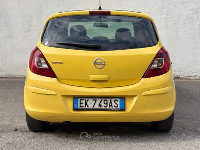 Opel Corsa GPL, Unico Proprietario, Tetto Apribile Giallo usata Brescia