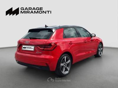 Audi A1 Sportback 30 1.0 tfsi S line edition s-tronic Rosso usata Cappella Maggiore