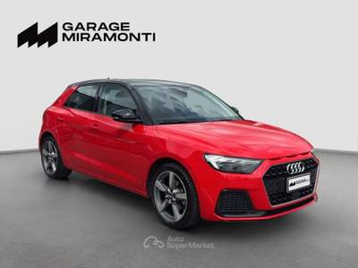 Audi A1 Sportback 30 1.0 tfsi S line edition s-tronic Rosso usata Cappella Maggiore