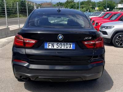 BMW X4 BMW X4 xDrive20d Msport Nero usata Cassino