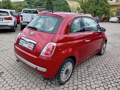 Fiat 500 1.2 easypower Lounge Gpl 69cv Rosso usata Cigognola