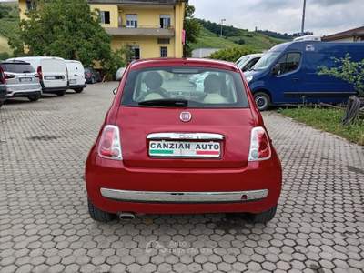Fiat 500 1.2 easypower Lounge Gpl 69cv Rosso usata Cigognola