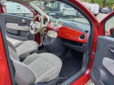 Fiat 500 1.2 easypower Lounge Gpl 69cv Rosso usata Cigognola