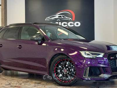 Audi A3 RS 3 SPB 2.5 TFSI quattro S tronic Nero usata Rimini