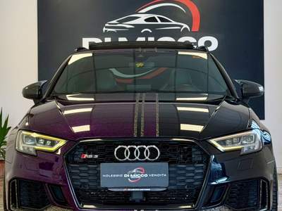 Audi A3 RS 3 SPB 2.5 TFSI quattro S tronic Nero usata Rimini