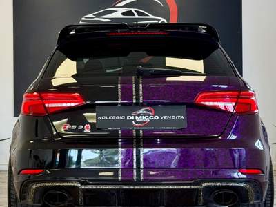 Audi A3 RS 3 SPB 2.5 TFSI quattro S tronic Nero usata Rimini