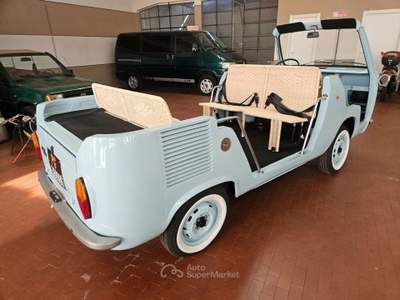 Fiat 900 PULMINO OMOLOGATO APERTO SPIAGGINA 8 posti JOLLY Blu/Azzurro usata MILANO